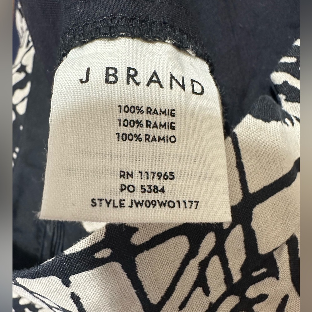 J Brand Dress Pattern Pants Size 4 - Picture 4 of 5
